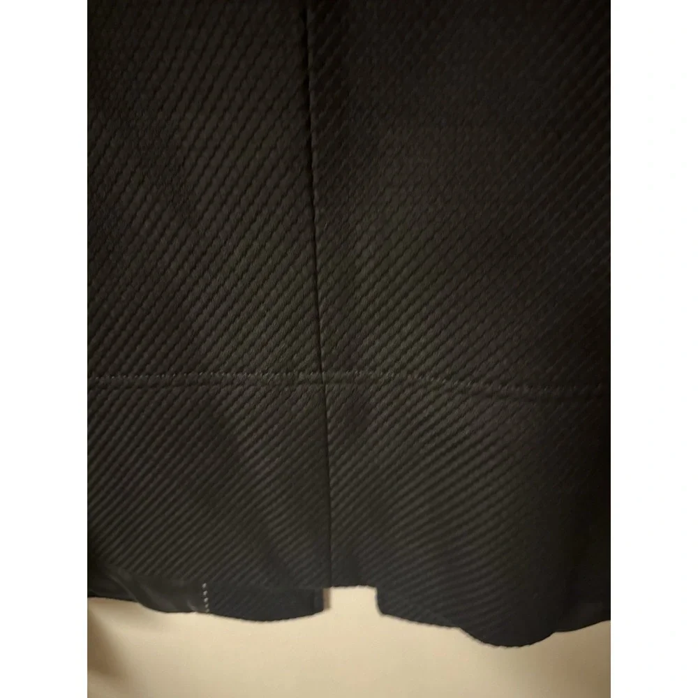 Talbots‎ Black Textured Collarless Blazer Women's Size 10